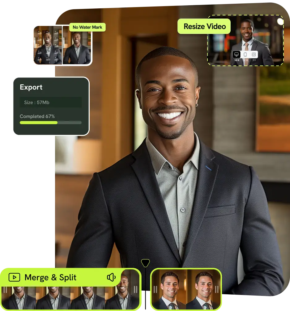 Free online video editor